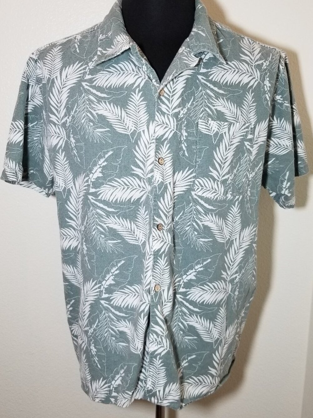 Coofandy Mens XL Hawaiian Tropical Short Sleeve Button Up Camp Shirt Beach Aloha